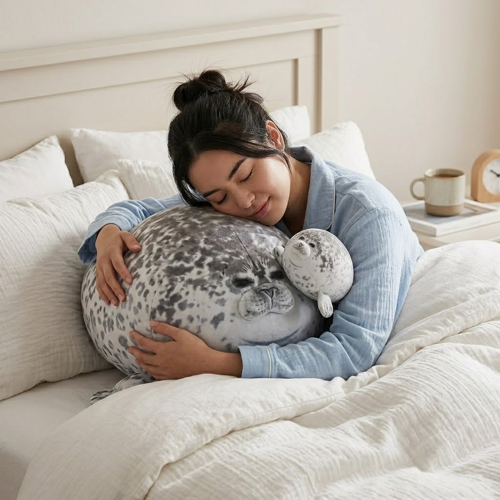 Cozy Seal Family Plush