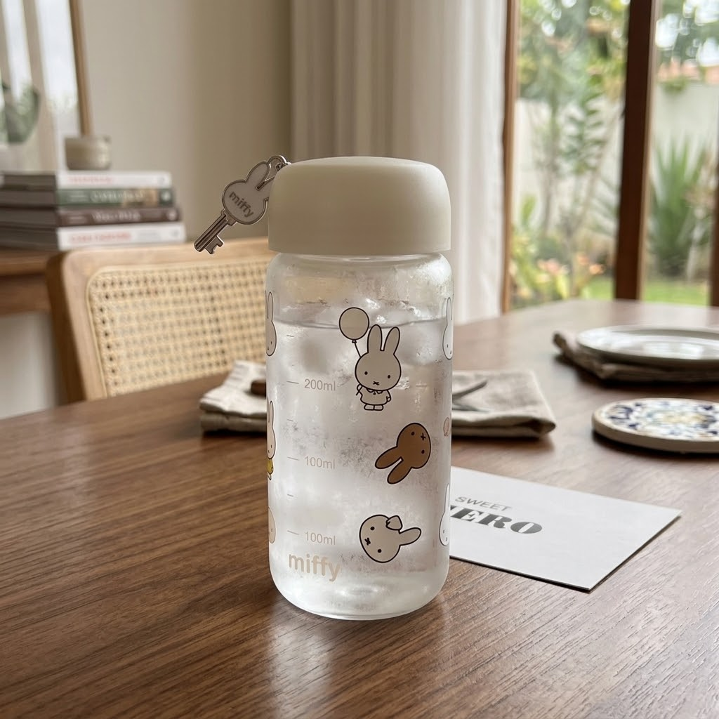 Miffy Rabbit Water Bottle
