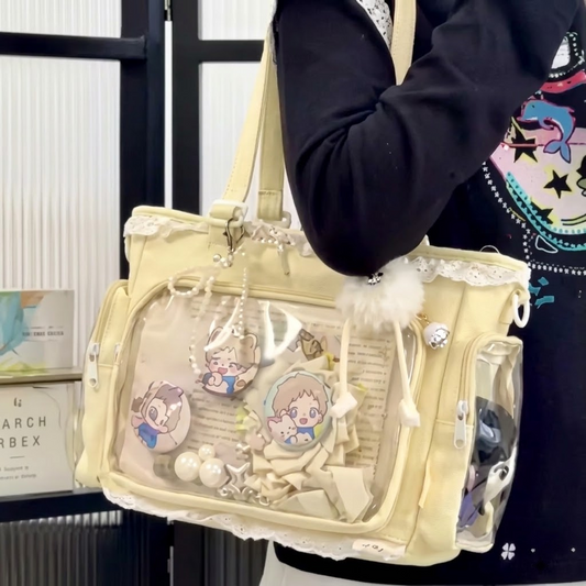 Transparent Ita Crossbody Bag