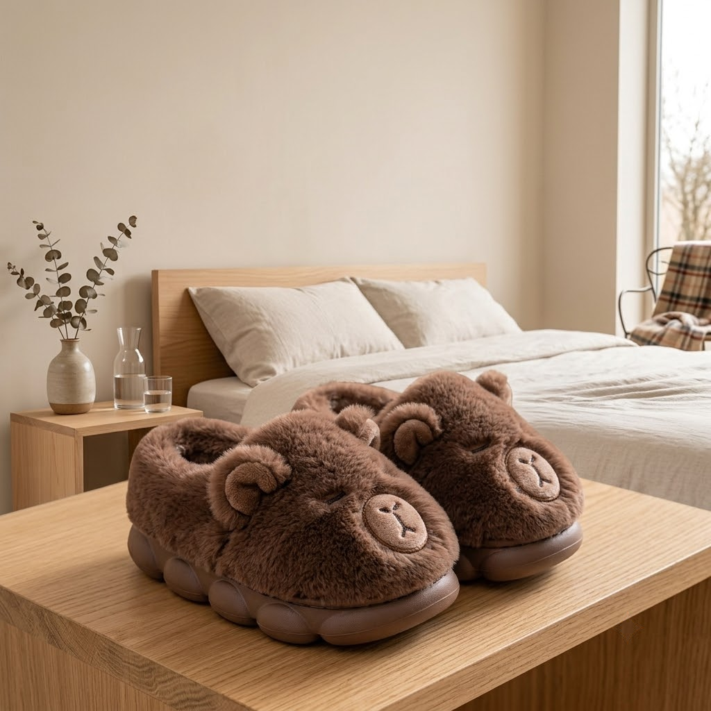Capybara Cozy Slippers