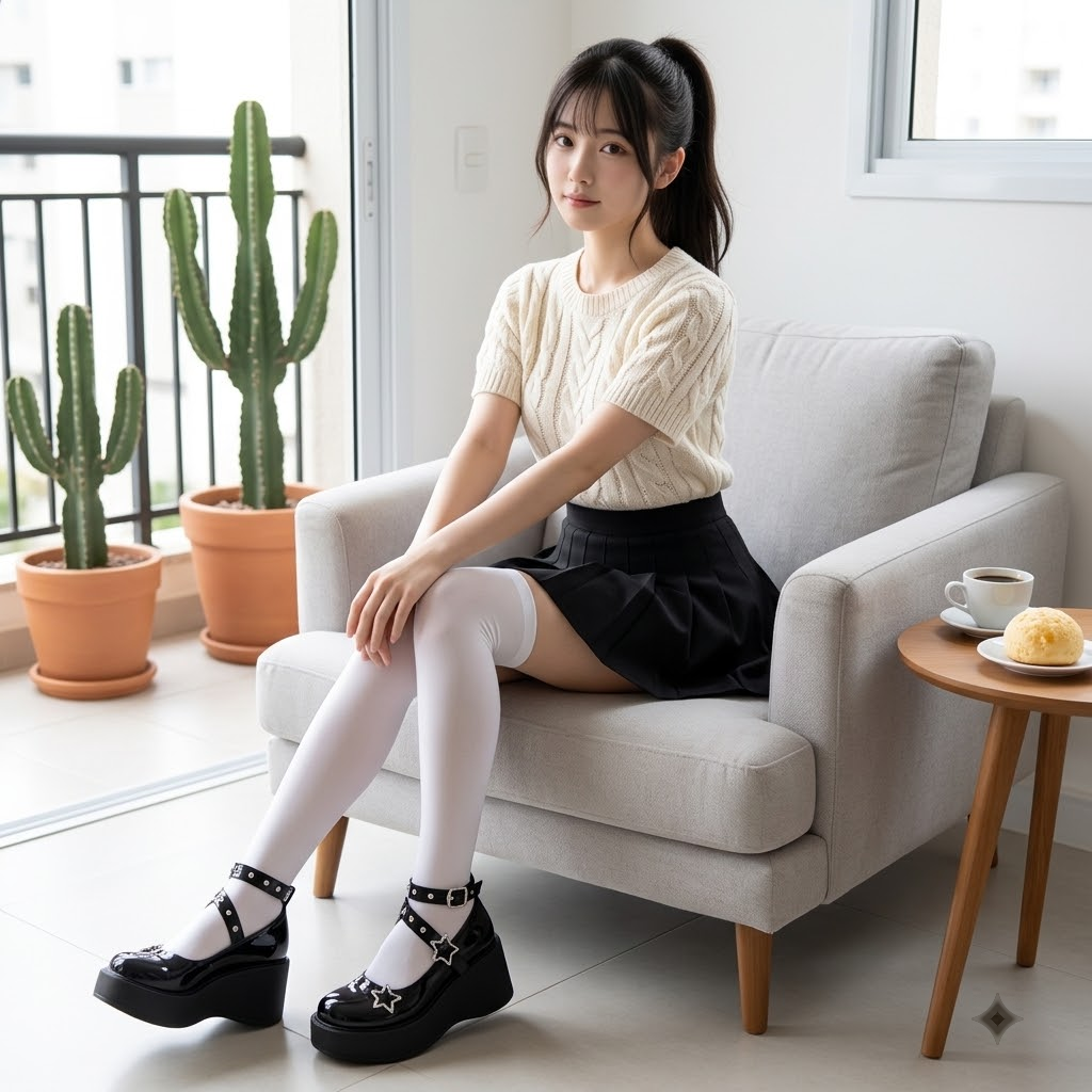 JK Loafer Platform Shoes