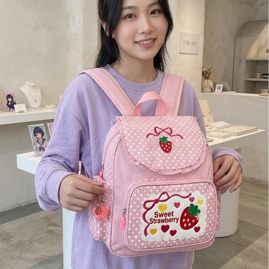 Strawberry Day Backpack