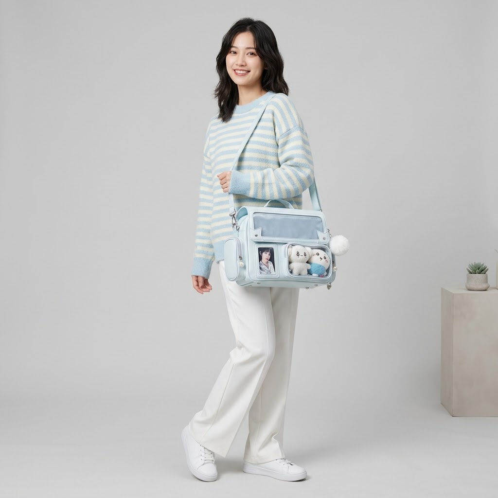 Large Capacity Transparent Ita Bag