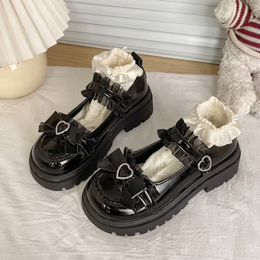JK Loafer Platform Shoes