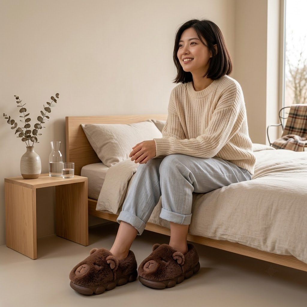 Capybara Cozy Slippers