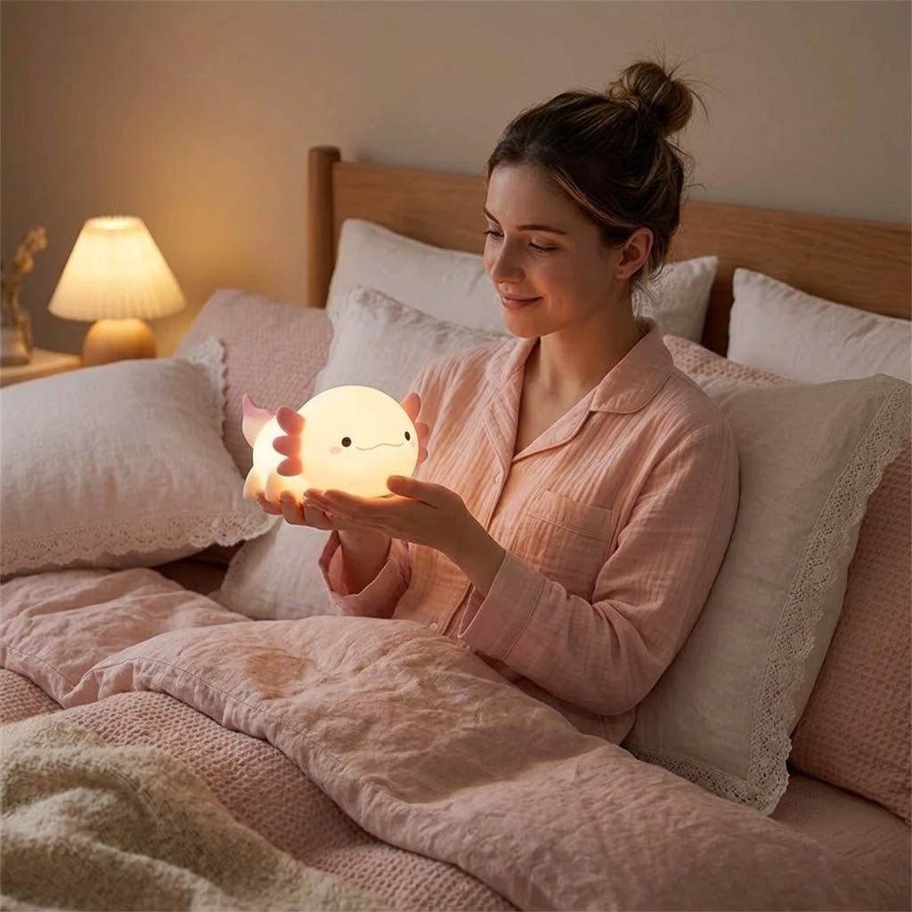 Axolotl Night Light