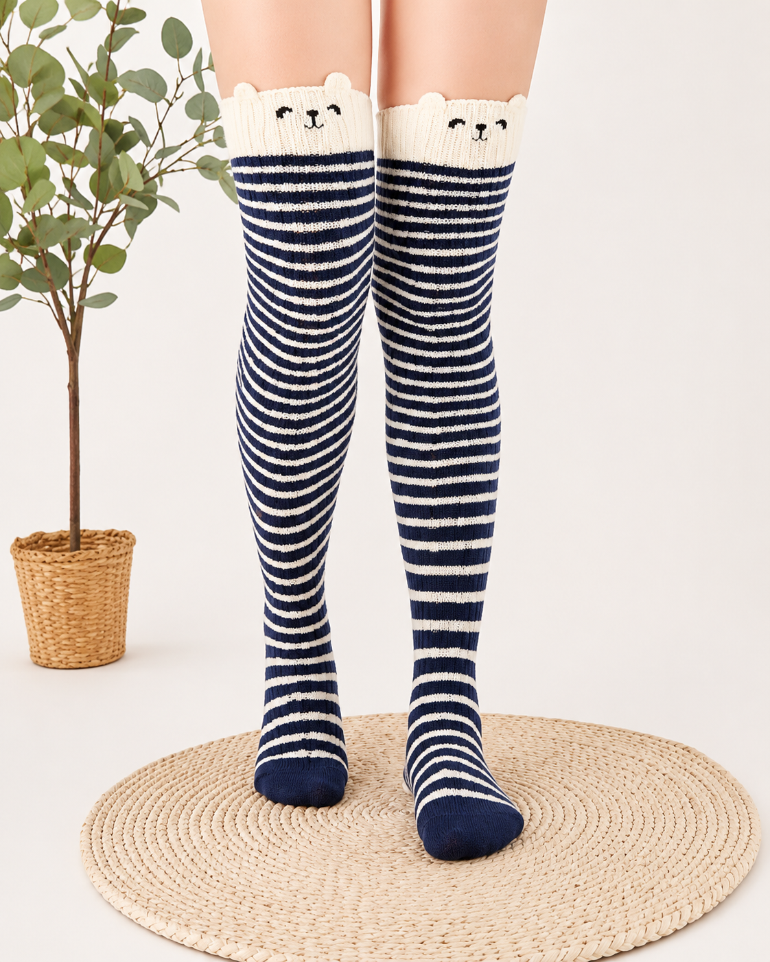 Cozy Animal Knee Socks