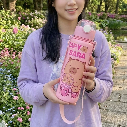 Capybara Water Bottle