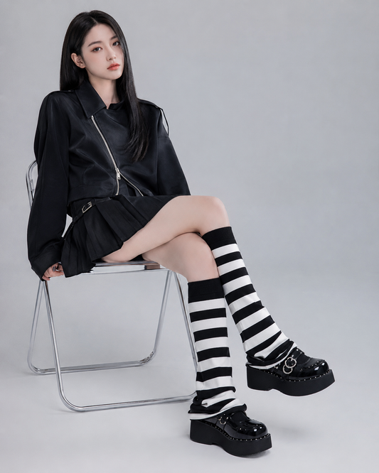 Wide Leg Lolita Leg Warmers
