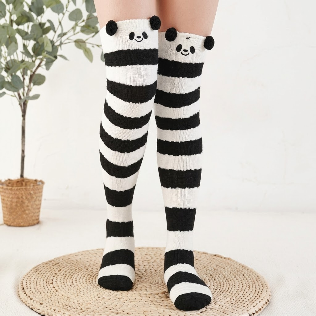 Cozy Animal Knee Socks